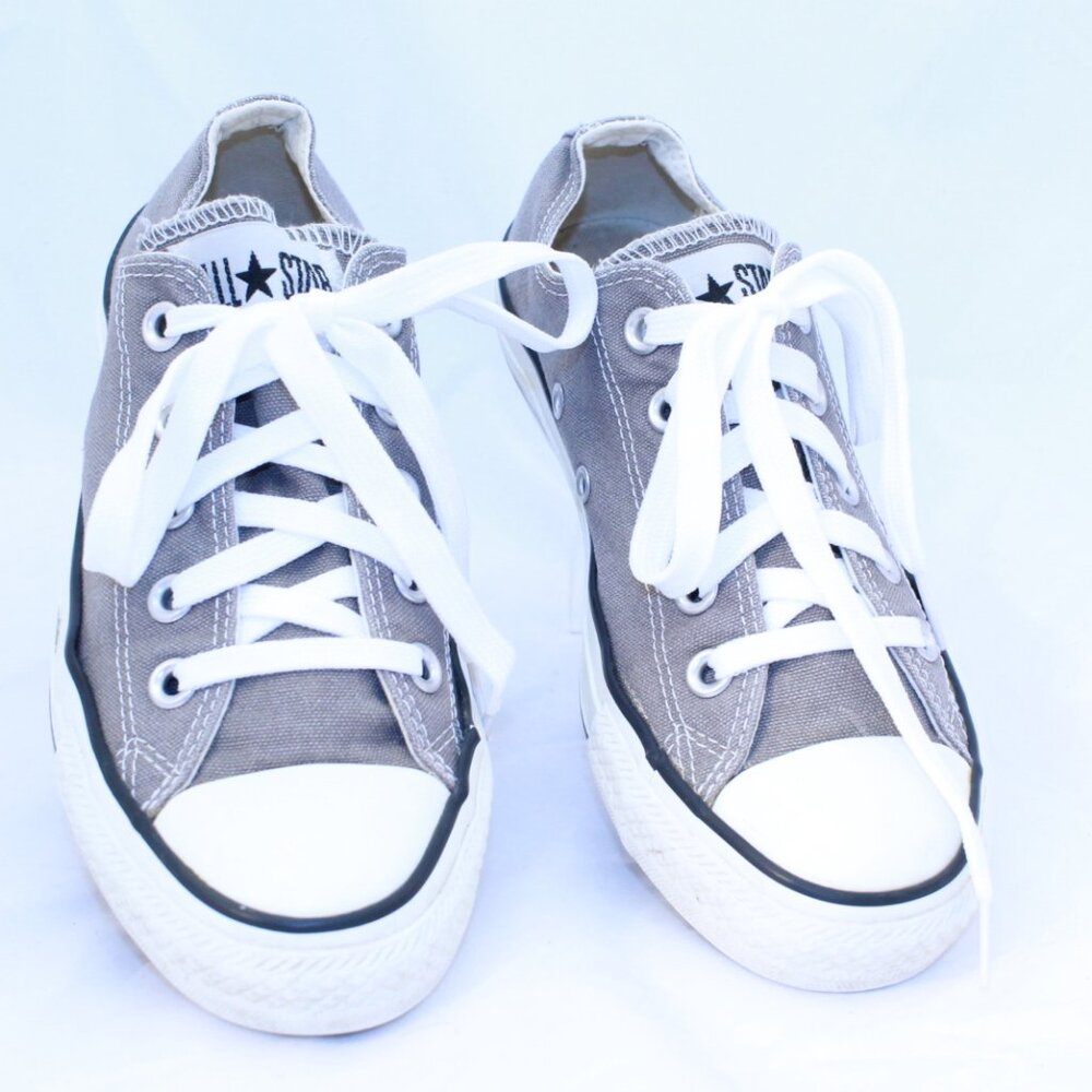 Converse Chuck Taylor All Star W 6 / M4 Gray Low Top Sneakers 5J794
